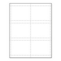 Classic Paper Name Tag Insert - Blank (4"x3")